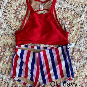 Old navy separate two piece swimsuit